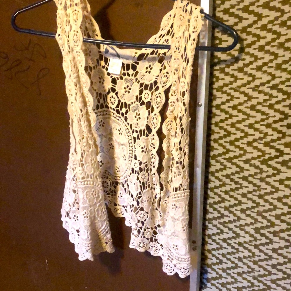 Lace Cotton Vest